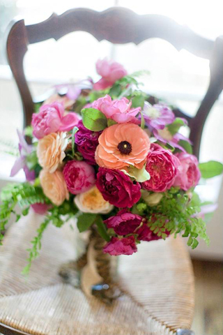 Vibrant bridal bouquet multicoloured bouquet 9 Wedding Planning Advice Finding A Florist